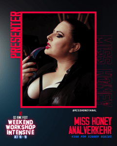 Miss Honey Analverkehr