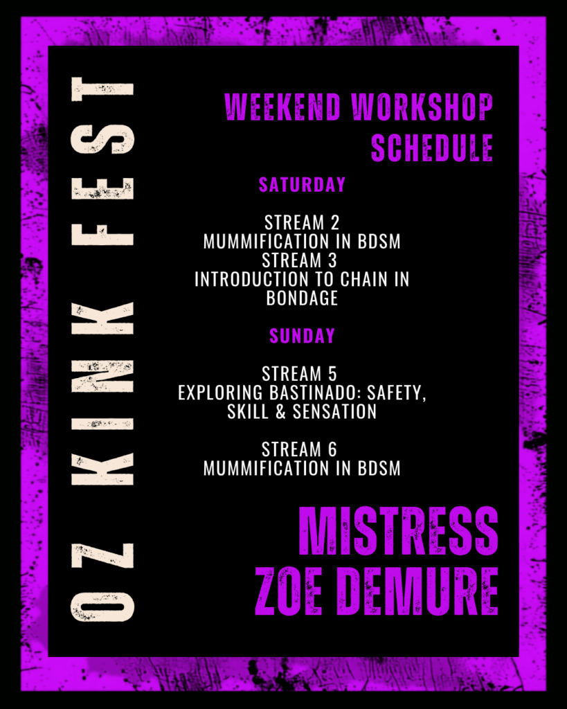 Mistress Zoe Demure